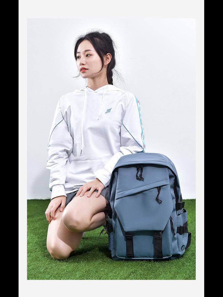 Модный рюкзак большой вместимости для студентов: Простой дизайн для средней школы, старшей школы и колледжа.