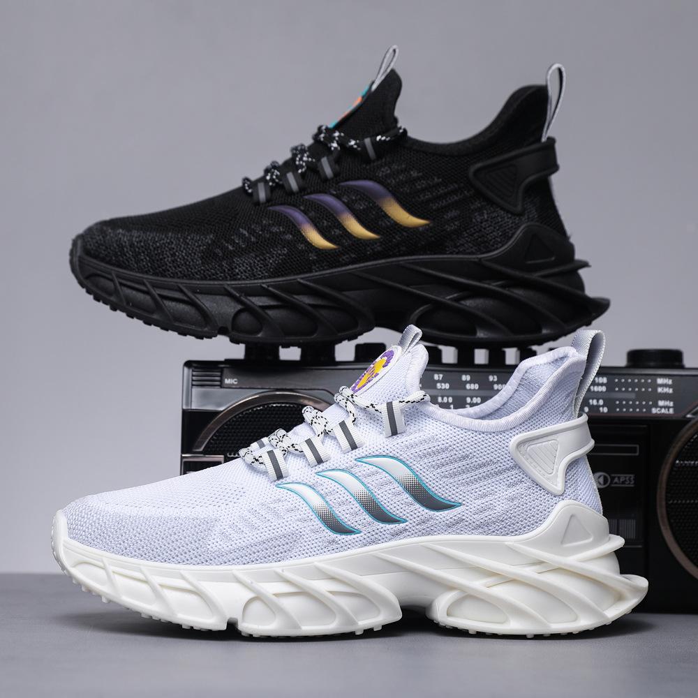 Модная мужская обувь Кроссовки Белые мужские кроссовки Уличная дышащая мужская повседневная обувь Летняя легкая мужская обувь для тенниса