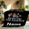 Custom Name Personalized Bring Me the Horizon Print Blanket, Home Decor, Bedroom, Sofa, Camping, Couch, Gifts for Birthday Christmas