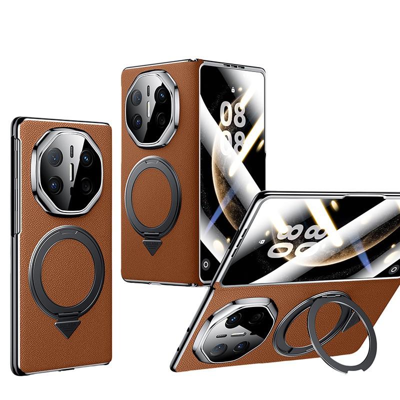 Leather Case Mate X6 X5 X3 Magnetic Rotating Stand Screen Protector Shockproof Business Style