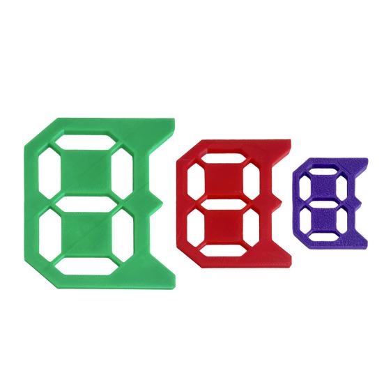 Набор шаблонов для цифровой живописи Пластиковый трафарет с цифрами для художников, для DIY-поделок и домашнего декора Универсальные инструменты для рисования