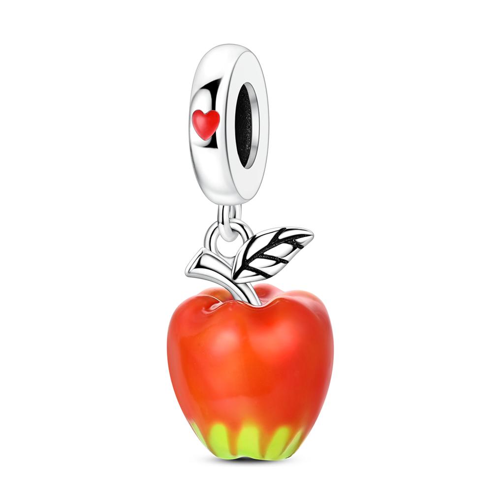 Fruit Charm Bead 925 Silver Strawberry Cherry Avocado Fit Original Bracelet Diy Fashion Jewelry