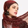 Women's Hijab Muslim Headscarf Easy Wearing Headwrap Scarf for Busy Modern Lady Girls Large Rectangle Neckerchief