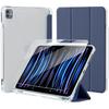 Case + Tempered Glass - iPad Pro 11 Inches - Reinforced Corner Protection - Navy Blue - Compatible 2018-2022