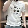 Мужская летняя футболка с принтом «Ледяное касание» 2025 – Модный повседневный топ с коротким рукавом