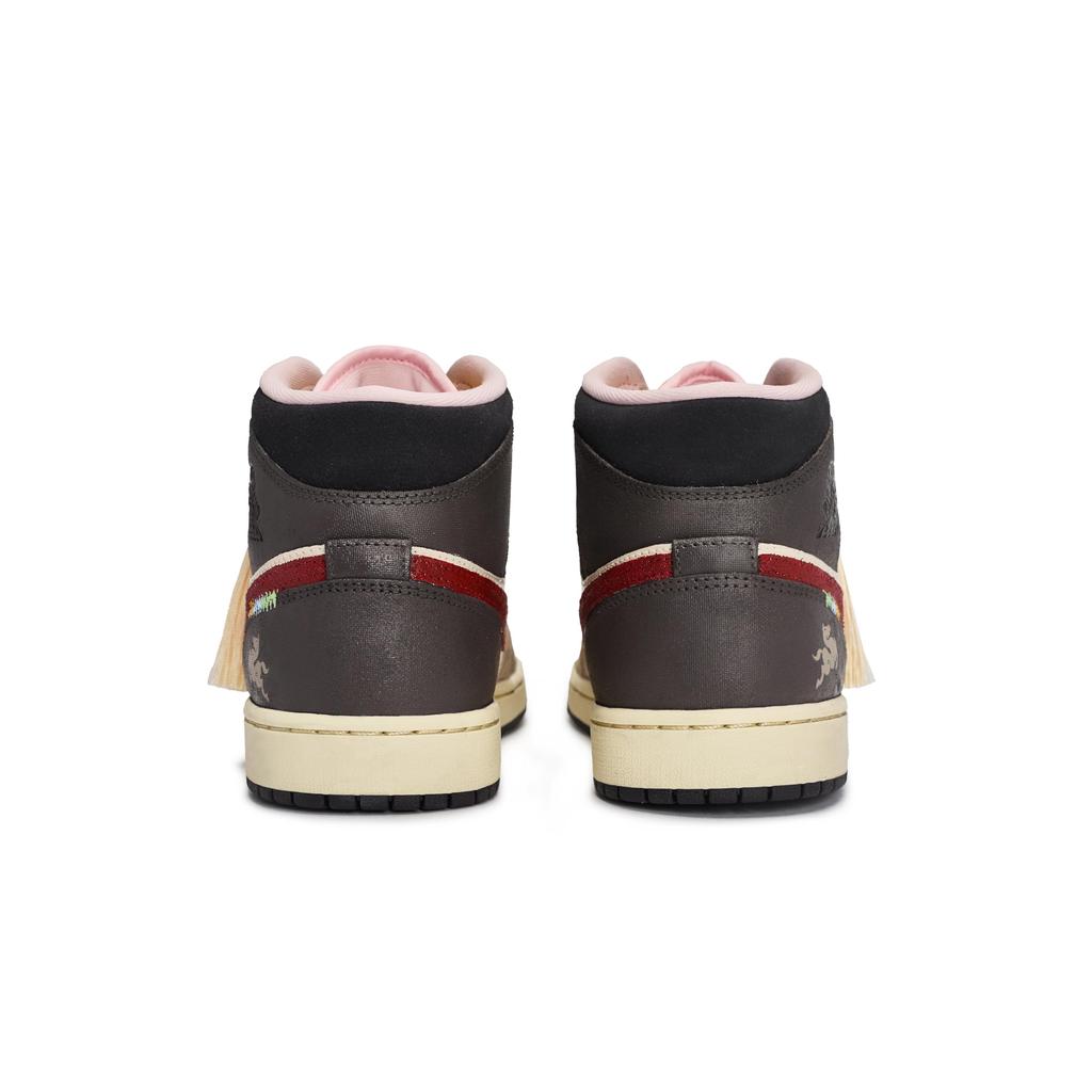 Jordan Air Jordan 1 811 Manufacturing, Zhi Chen Ji Yue, Special Shoe Box Abrasion Resistant Mid top HQ2011-100(Team80-SBOX)