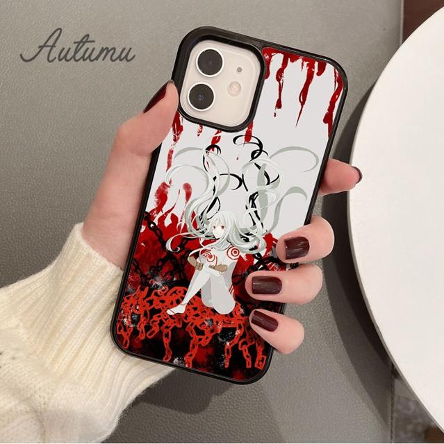 Японское Аниме deadman wonderland Чехол для телефона для iPhone 11 12 13 14 Pro Max mini XR XS SE 2020 7 8 Plus Samsung S21 S22 чехол