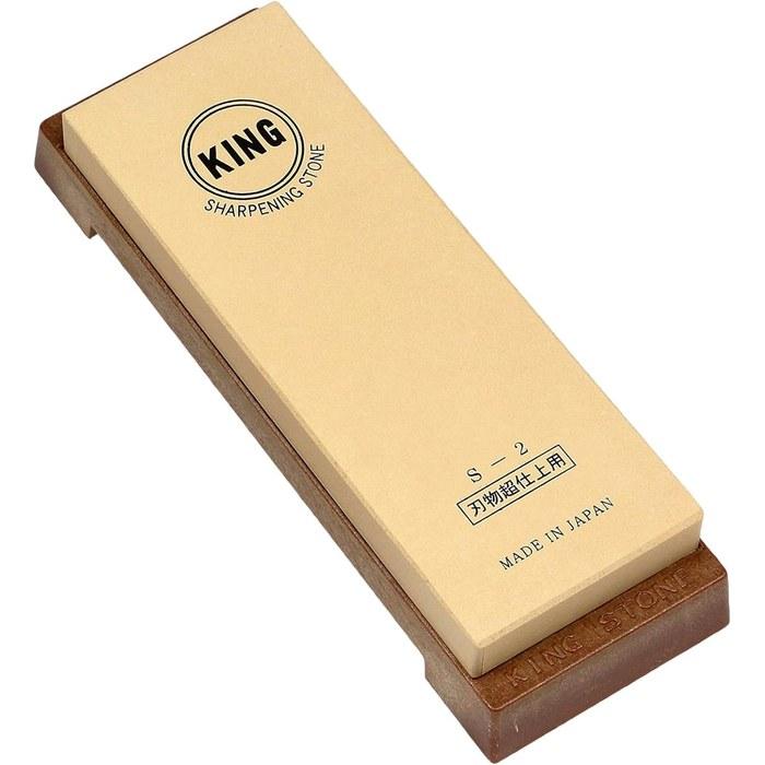 King Whetstone King Finishing Stone S-2 Type 190x70x20 Grit: #6000 Final Ultra-Finishing Yellow