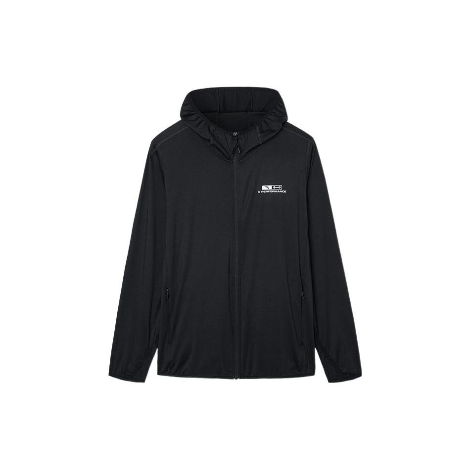 Anta Variety Training Collection Sun Protection Clothing Men's Basic Black 952227735-3