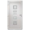 VidaXL Front Door White 98x190 Cm