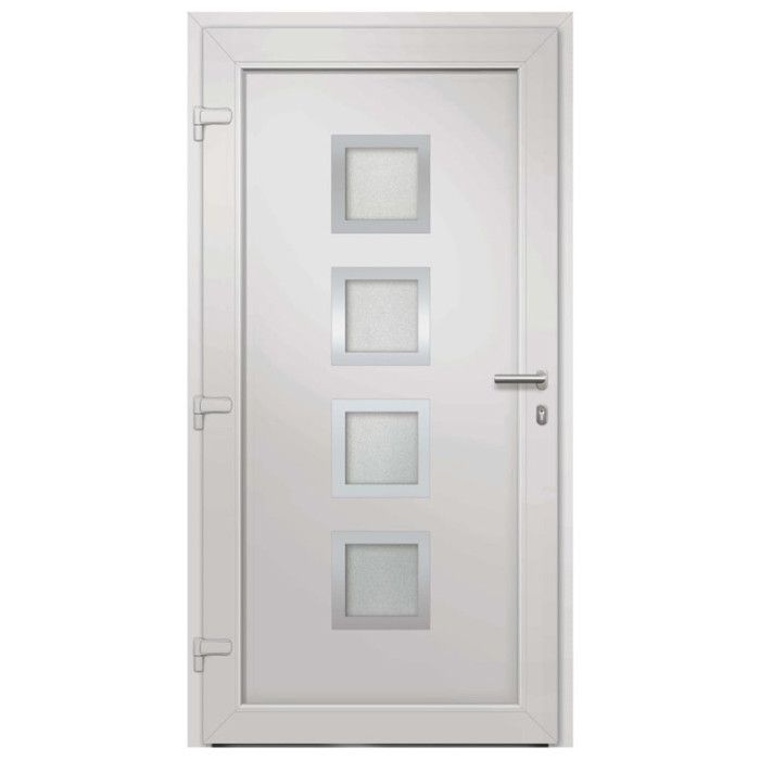 VidaXL Front Door White 98x190 Cm