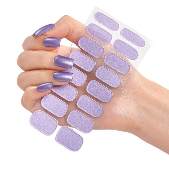 1 комплект гелевых полосок для ногтей, наклейки для полной обертки, самоклеящиеся художественные наклейки, легко снимающиеся наклейки для укрепления ногтей