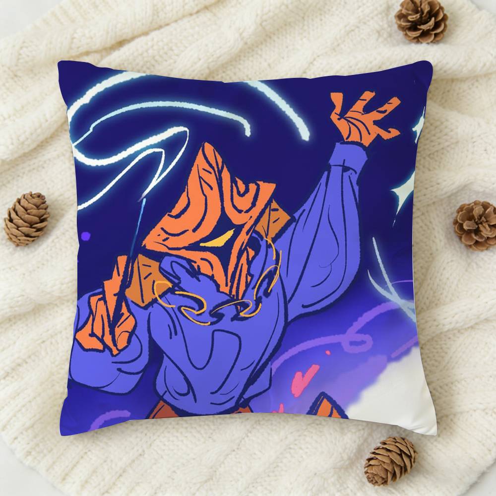 SSlay The Spire Doublesided Printed Square Decorative Cushion Cover for Sofa Living Room Home Decor