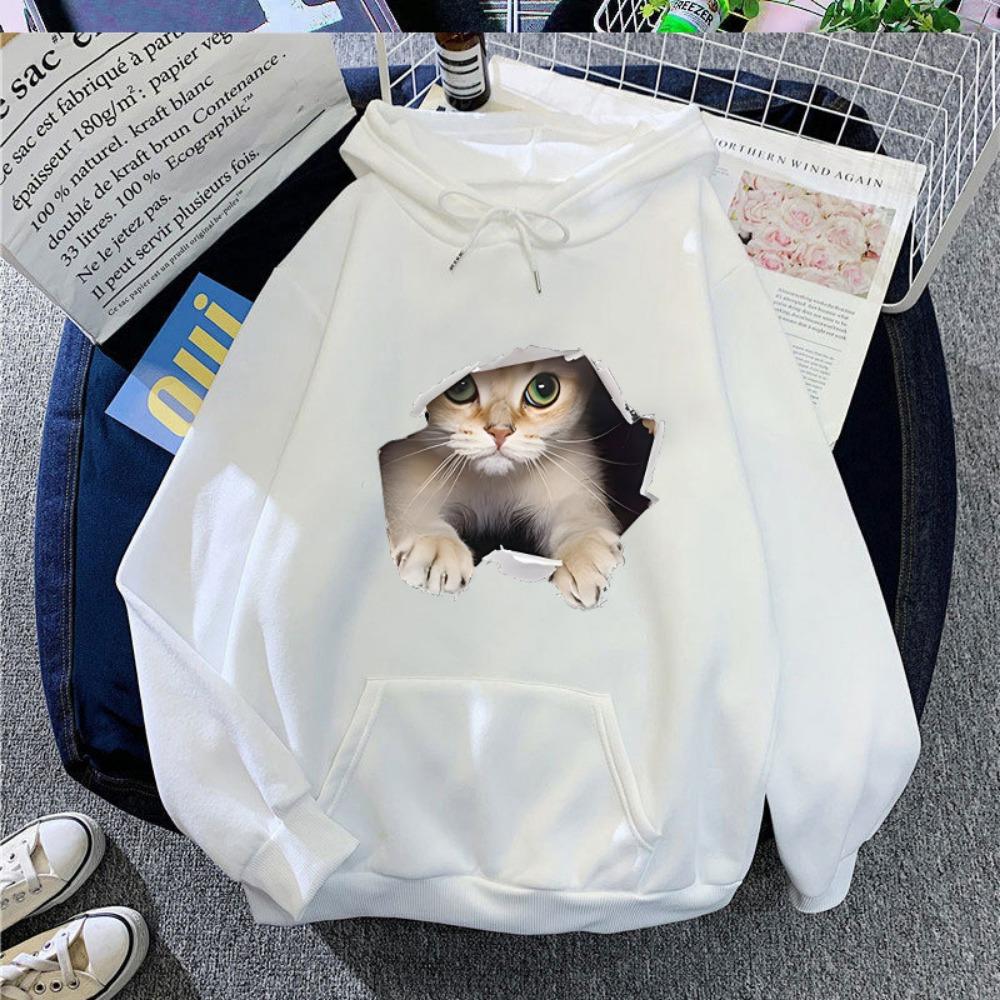 2025 осень и зима печатный худи американская печатная повседневная универсальная бархатная утолщенная трендовая куртка