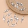 Handicrafts Unlimited Knot Connectors Zinc Alloy Jewelry Discovery for Bracelet Necklace Making Bead Chain Links