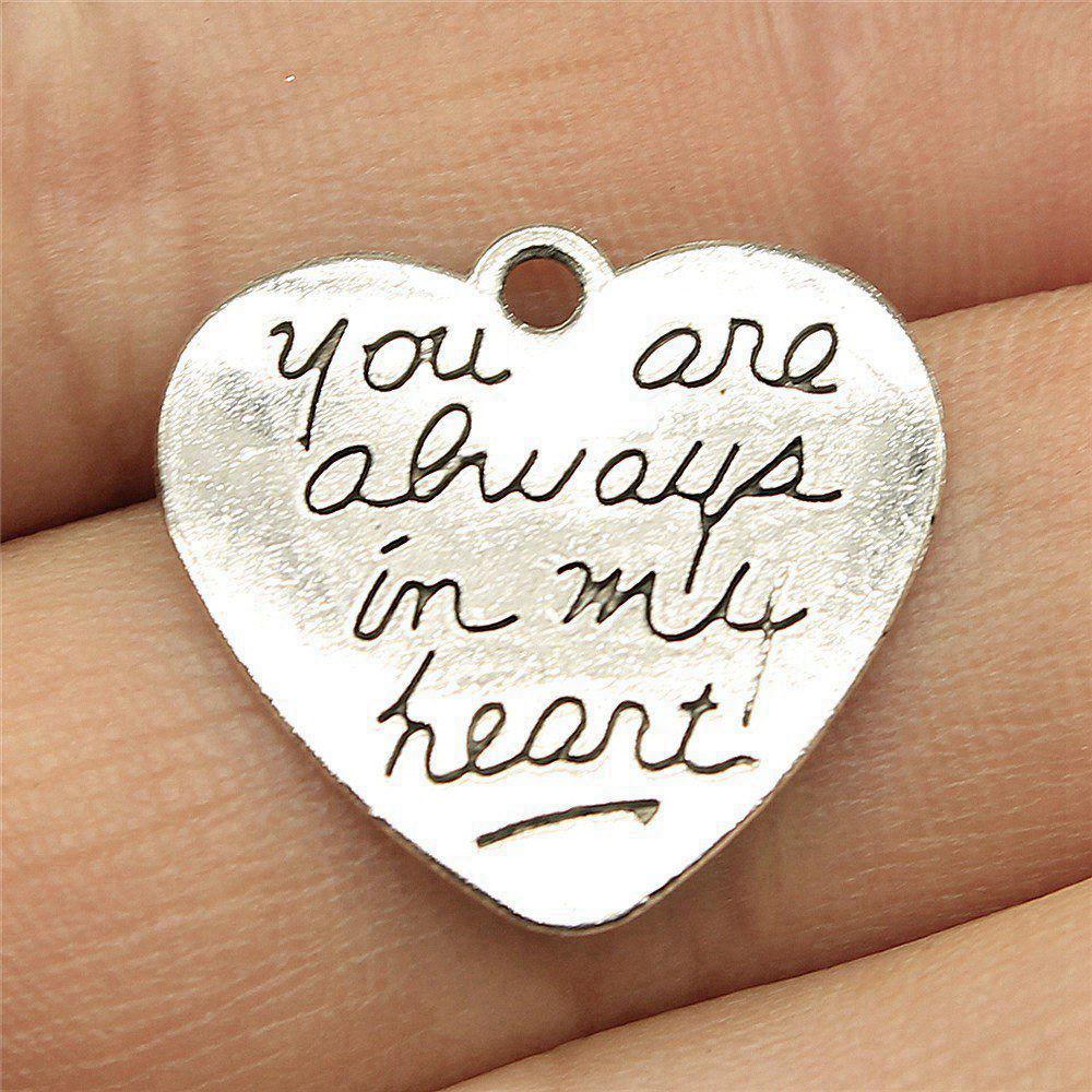 Любовь Сердце Теги Лучшие Друзья Подвески Подвеска Женские Украшения Оптом Новые Украшения