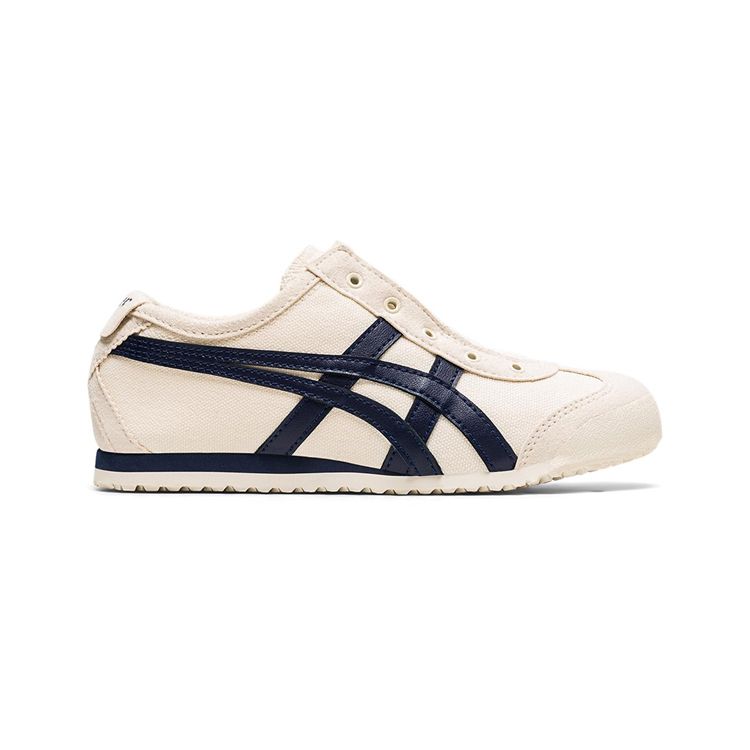 ONITSUKA TIGER Детские Mexico 66 Слипоны Белый Темно-синий 1184A085-200