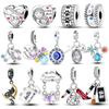 925 Sterling Silver Charms Fit Original Charm Bracelet Necklace Making Jewelry Diy For Woman Cat Heart Girl Boy Firefly Bead