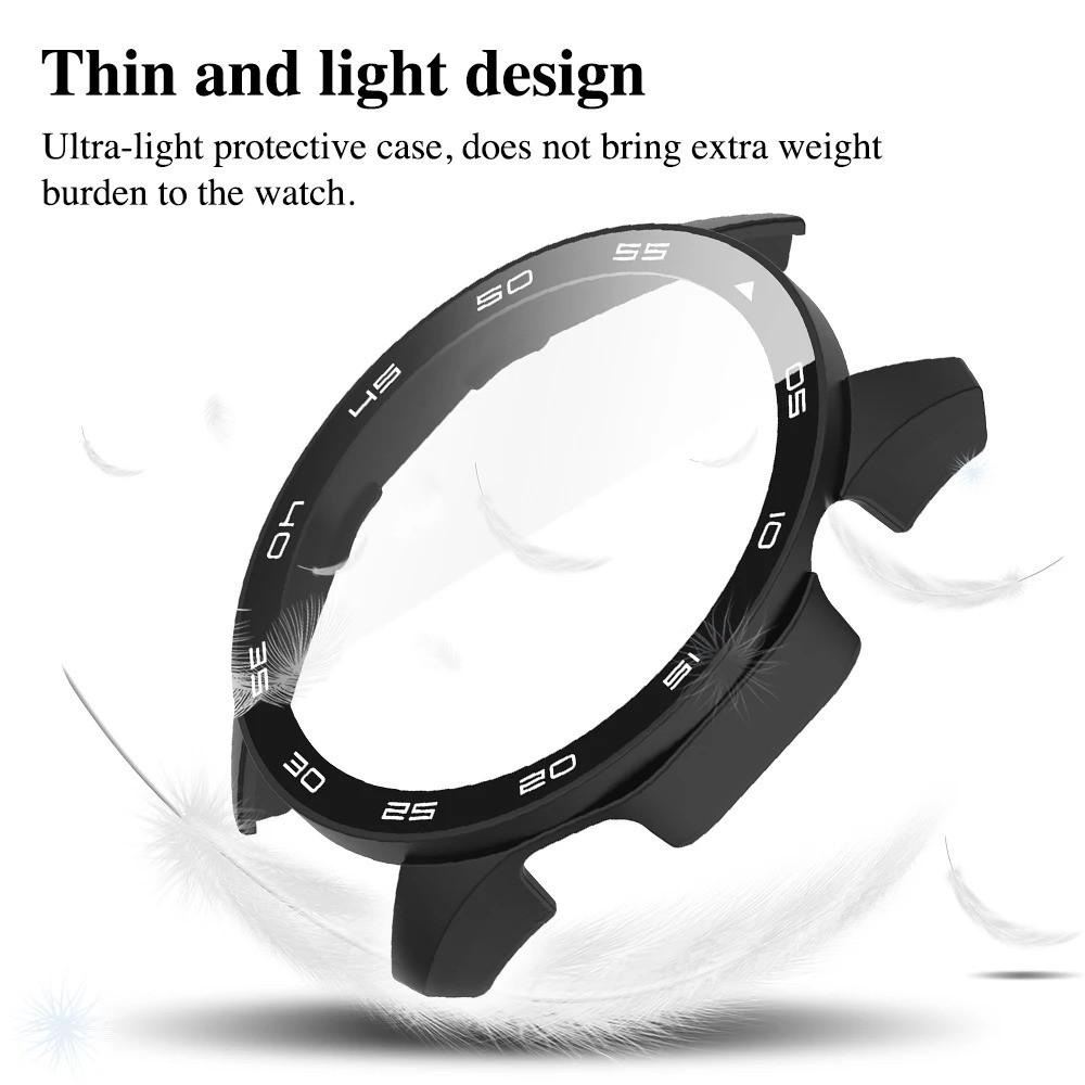 Glass+Shell for Huawei Watch GT6 46mm GT6 41MM Tempered Glass Screen Protector&Hard PC Protective Bumper