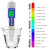 Waterproof EC/TEMP/TDS/PH/TEMP Meter Water QualityTester Analyzer LCD for Aquarium Pool 1-14 PH Meter