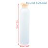 100ML-500ML Foaming Soap Dispensers Refillable Bottles Flip Lotion Bottles Avocado Green Plastic Shampoo Shower Gel