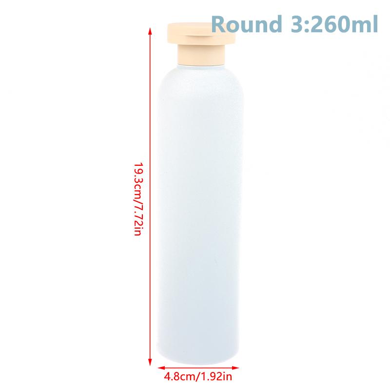 100ML-500ML Foaming Soap Dispensers Refillable Bottles Flip Lotion Bottles Avocado Green Plastic Shampoo Shower Gel