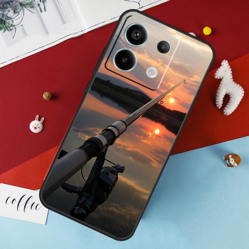 Чехол-коробка для рыболовных снастей для Xiaomi Redmi Note 13 Pro 14 12 11 10 15 Pro Plus Redmi 10C 12C 13C 14C 15C 15 Чехол