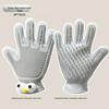 Double-sided Cat-Scratching Gloves Deshedding Brush Dog Bathing Massage Comb Silicone Hair Remover Brush