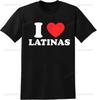 Забавная футболка с красным сердцем, любовью, латиноамериканка, я люблю латиноамериканок, мужская повседневная мода, хип-хоп, харадзюку, футболка, летний стиль, хипстерские футболки