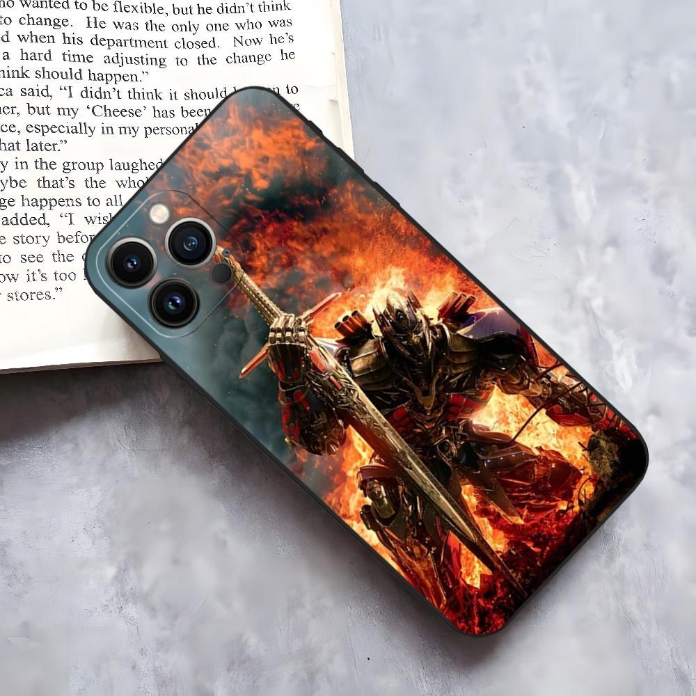 Transformers Phone Case for iphone 15 14 Pro 13 Mini 11 12 Max Xr X Xs 8 Plus Shockproof Back Cover