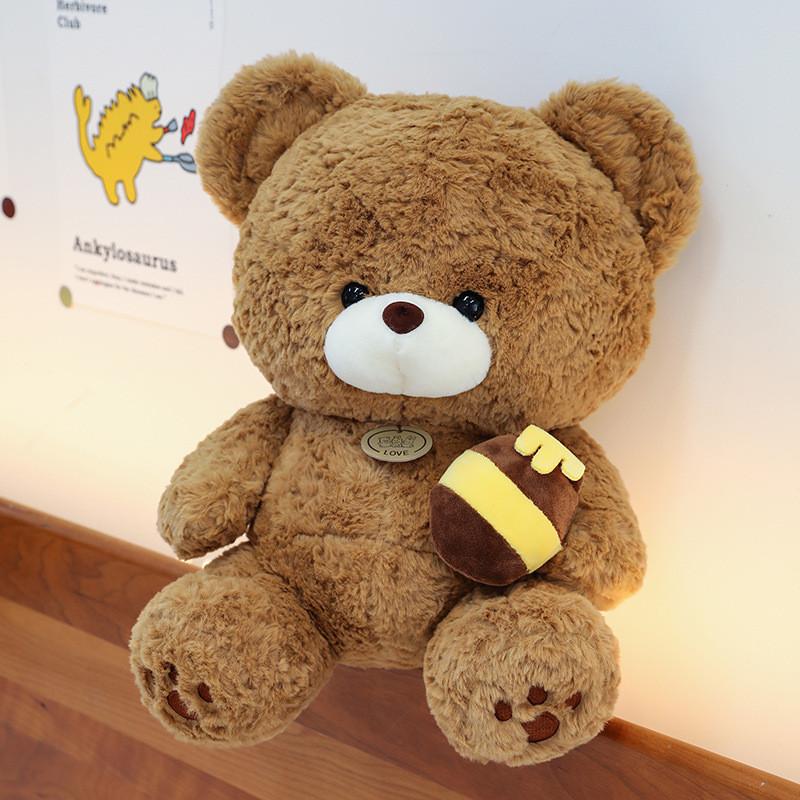 Pot Teddy Honey Bear Plush Toy Cartoon Stuffed Animal Doll Kids Birthday Gifts