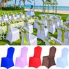 1 шт., чехол на стул, эластичный универсальный чехол на стул из полиэстера и спандекса для свадьбы