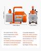 Vacuum Pump 6 CFM HVAC 2 Stage Rotary Vane Vacuum Pump Oil Included
