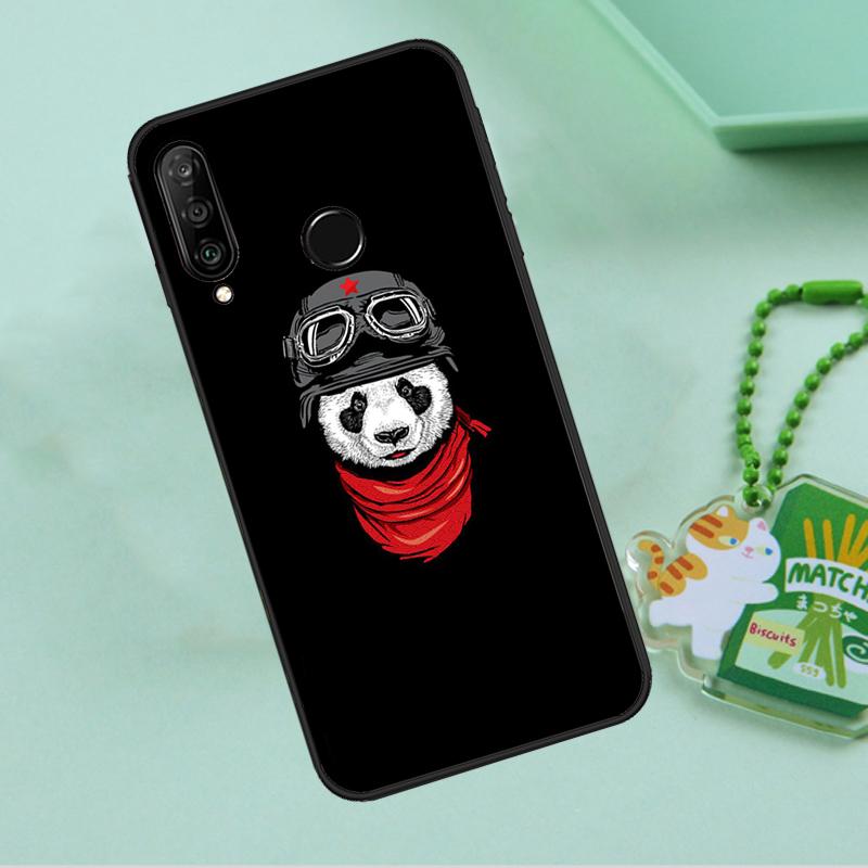 Мультяшный милый медведь панда для Huawei Nova 12s 12i 11i 7i 8i 9 10 SE Y91 Y90 Y60 Y70 Y72 Y61 P60 Pro P30 P40 Lite Чехол