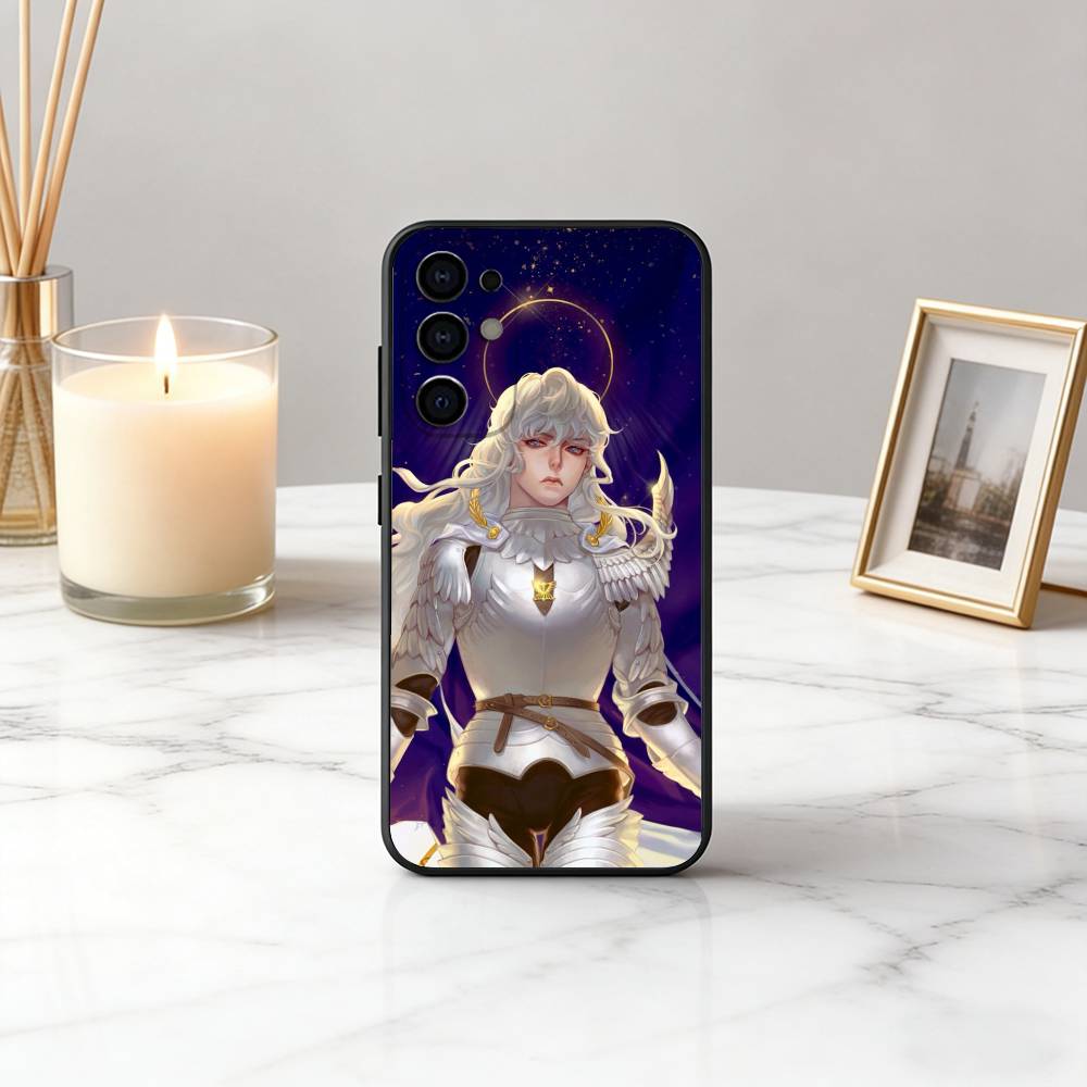 Красивый чехол для телефона G-Griffith B-Ber-serk-ES для Samsung S25, S24, S21, S22, S23, S30, Ultra, S20, Plus, Fe, Lite, Note, 10, Черный чехол