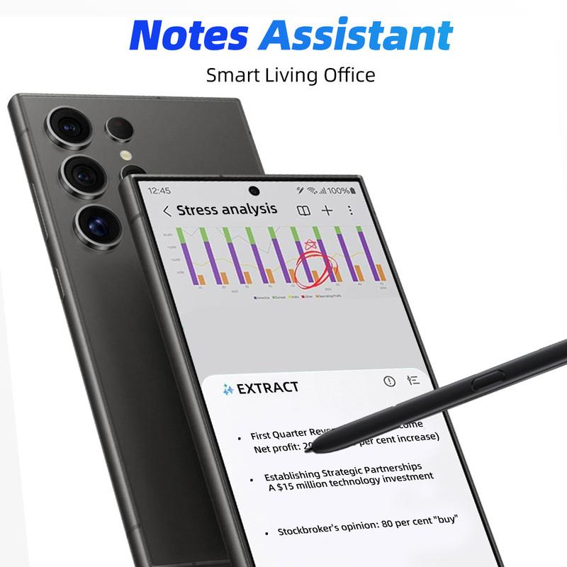 Для Samsung Galaxy S24 Ultra Стилус S Pen S24 Ultra сенсорный стилус для Samsung Galaxy S24 Ultra Без Bluetooth S Pen
