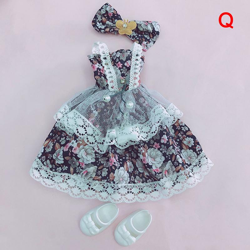 Одежда и обувь для куклы 30 см, 1/6 Bjd, платье принцессы с толстым телом, аксессуары, сделай сам