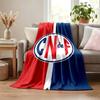 Club Nacional Football blanket Flannel Blanket Soft Cozy Plush Throw for Sofa Bed Lightweight Home Decoration