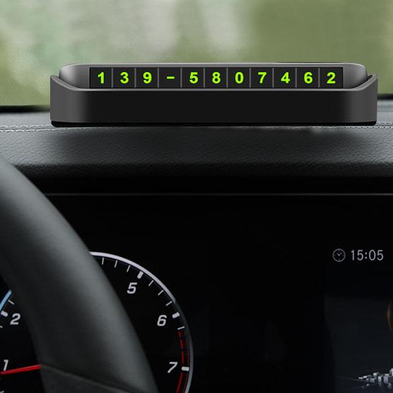 1 шт. Автомобильная временная парковочная карточка Табличка Значок Автостайлинг для Skoda Octavia Fabia A7 Kamiq Kapoq Kodiaq Rapid SCALA Superb Yeti Derivati