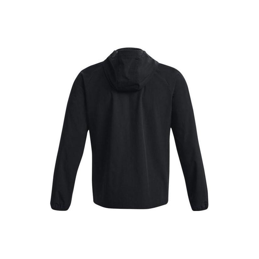 Under Armour Солнцезащитная толстовка с капюшоном и шнурком, мужские куртки, черная 1377171-001