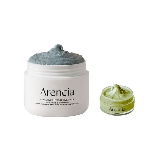 arencia Очищающее средство Fresh Royal Blue Hyssop 120 г, специальное предложение (+Зеленое очищающее средство 15 г)