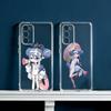 Чехол для телефона Nemugaki Fubuki Blue Archive для Samsung Galaxy S24 S25 S23 S22 S21 Plus S24 S25 Прозрачный чехол