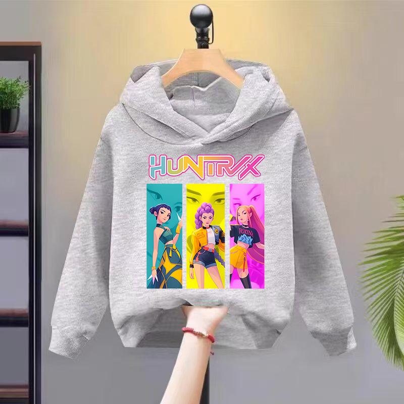 Kpop Охота на ведьм Детская одежда, включая мужские и женские весенне-осенние толстовки и модные свитшоты 2025yeas
