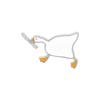 10Styles Honk Honk Enamel Pin Custom Naughty Goose Brooch Bag Lapel Pin Cartoon Funny Animal Badge Jewelry Gift for Kids Friends