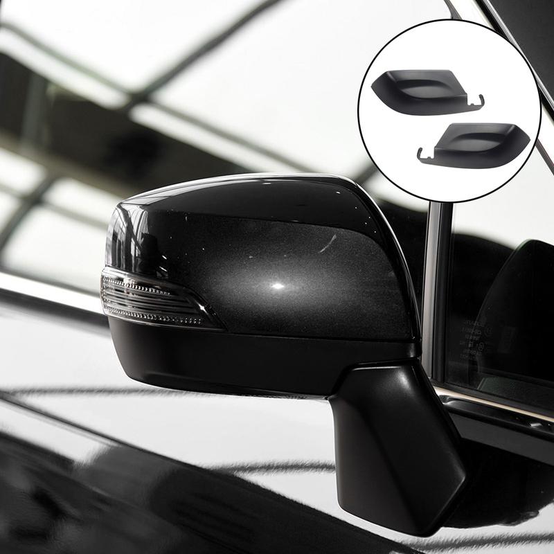 1pc Matte Black Car Rearview Side Mirror Covers Cap Replacement 91054AJ220, 91054AJ230 for Subaru Forester 2014-2018