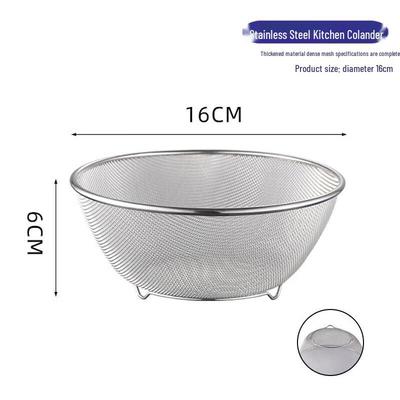 Многоцелевая кухонная миска из нержавеющей стали 304