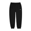 Li Ning Loose Mid Waist Elastic Cuff Knitted Sports Pants Unisex Pants Black AKLUE55-1