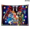 Puzzle & Dragons Wall Tapestry Aesthetic Wall Hanging Printed Fabric Blanket Decorative Tapestries for Bedroom Living Room Home Decor