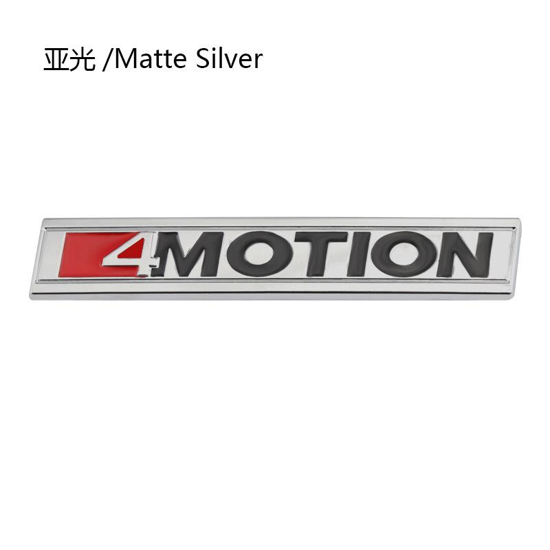 4 Motion Logo Car Stickers Emblem Badge Decals Front Hood Grille for Volkswagen SUV VW Multivan Tiguan Highline 4motion Touareg zd2