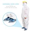 100pcs Plastic Disposable Shoe Pieces Of Disposable Plastic Shoe Covers Cleaning Overshoes Waterproof Protective Shoe Cov